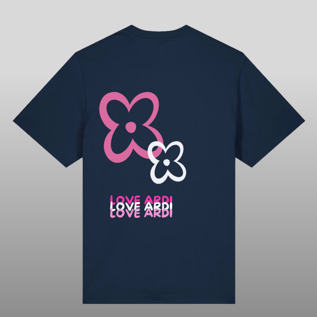 T-shirt love Ardi Pink