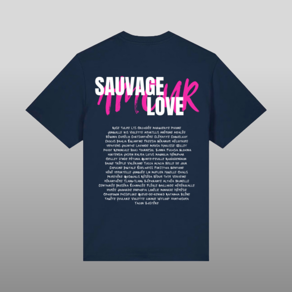 T-shirt Sauvage love