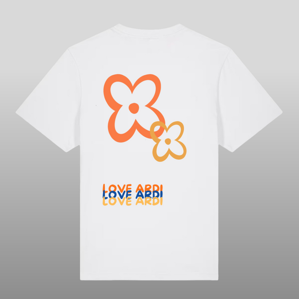 T-shirt Love Ardi - Yellow